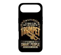 Don't Make Me Empty My Spit Valve on You Funny Trumpet Coque pour iPhone Air
