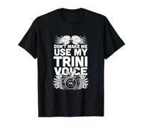 Don't Make Me Use My Trini Voice - Trinité-et-Tobago T-Shirt Graphique avec Valeur