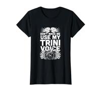 Don't Make Me Use My Trini Voice - Trinité-et-Tobago T-Shirt Graphique avec Valeur