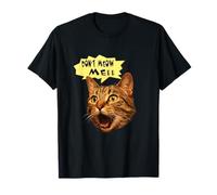 Don't Meow Me Funny Cat Sassy Tabby Kitten Face Meme T-Shirt