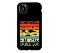 Don't Mess with Grandma's Tackle Box Grandma Fishing Coque pour iPhone 11 Pro Max