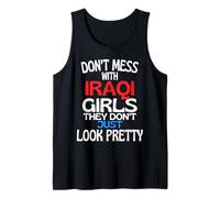 Dont Mess with Pretty Iraqi Girls Citation Humoristique de l'Irak Débardeur