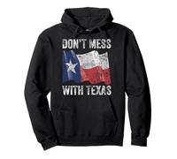 Don't Mess With Texas Proud Texan Longhorn Lone Star State Sweat à Capuche