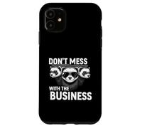 Don't Mess with The Business Funny Ferret Group Pun Coque pour iPhone 11
