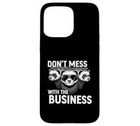 Don't Mess with The Business Funny Ferret Group Pun Coque pour iPhone 15 Pro Max