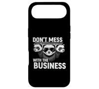 Don't Mess with The Business Funny Ferret Group Pun Coque pour iPhone Air