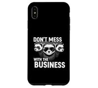 Don't Mess with The Business Funny Ferret Group Pun Coque pour iPhone XS Max