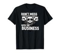 Don't Mess with The Business Funny Ferret Group Pun T-Shirt