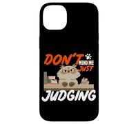Don't Mind me Just Judging Coque pour iPhone 14 Plus