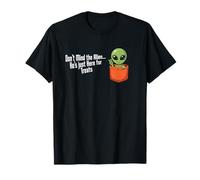 Don't Mind The Alien, He's Just Here for Treats Costume T-Shirt