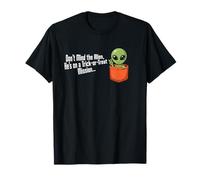 Don't Mind The Alien, He's on a Trick-Or-Treat.. Costume T-Shirt