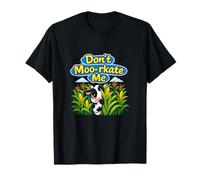 Dont Moo-rkate Me Country Farm Jeu de Mots de maïs Vache T-Shirt