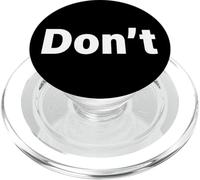 Don't Ne me Parle Pas Ne l'agite Pas t'adresse Pas à la fête PopSockets PopGrip pour MagSafe