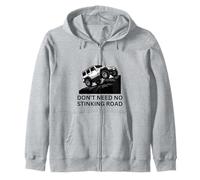 Don't Need No Stinking Road 4 x 4 Adventure Off-Roading Sweat à Capuche