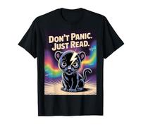 Don't Panic Just Read Sci-Fi Dystopian Book Lover T-Shirt