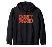 Don't Panic Vintage, sarcastique inquiet paniqué Sweat à Capuche