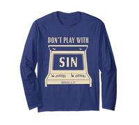 Don't Play with Sin - Retro Arcade Game Christian Gospel Manche Longue