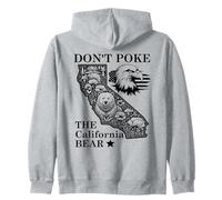 Don't Poke Bear California Republic State Park US Democracy Sweat à Capuche