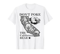 Don't Poke Bear California Republic State Park US Democracy T-Shirt