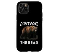 Don't Poke The Bear Avertissement Funny Grizzly Spirit Animal Coque pour iPhone 11 Pro