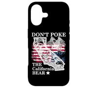 Don't Poke The California Bear Republic California Resist US Coque pour iPhone 17