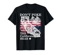 Don't Poke The California Bear Republic California Resist US T-Shirt