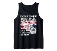 Don't Poke The California Bear Republic State Park US Resist Débardeur