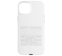 Don't Provoke Daddy, propulsé par Daughter Power Proud Dad Coque pour iPhone 15 Plus