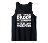 Don't Provoke Daddy, propulsé par Daughter Power Proud Dad Débardeur
