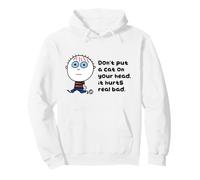 Don't Put A Cat on Your Head Funny Sweat à Capuche