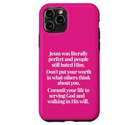 Don't Put Your Worth In What Other Think Matthew 5 48 Coque pour iPhone 11 Pro