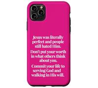 Don't Put Your Worth In What Other Think Matthew 5 48 Coque pour iPhone 11 Pro Max
