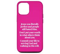 Don't Put Your Worth In What Other Think Matthew 5 48 Coque pour iPhone 12/12 Pro