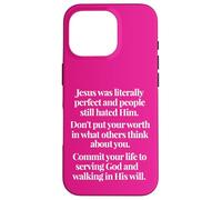 Don't Put Your Worth In What Other Think Matthew 5 48 Coque pour iPhone 16 Pro