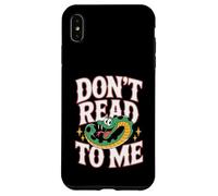 Don't Read to Me Antisocial Paresseux Anti-Livre |- Coque pour iPhone XS Max