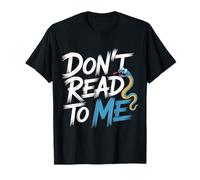 Don't Read to Me Antisocial Paresseux Anti-Livre ||- T-Shirt