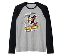 Don't Rush Me My Boston Terrier Comes First Quote Manche Raglan