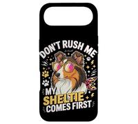 Don't Rush Me My Sheltie Comes First Funny Coque pour iPhone Air