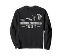 Don't Rush Your Process Citation Inspirational Journey Sweatshirt
