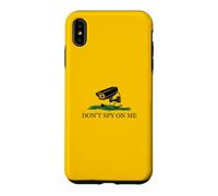 Dont Spy on Me Caméra de Surveillance de la Vie privée Coque pour iPhone XS Max