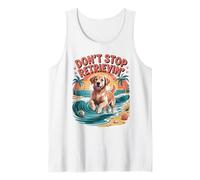Don't Stop Retrieving Golden Retriever Chien Lover Vet Drôle Débardeur