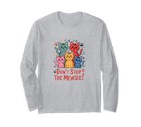 Don't Stop The Mewsic, Musiving Colorful Cats Manche Longue