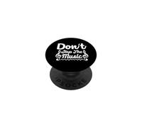 Don't Stop The Music Retro pour Les Amateurs de Musique PopSockets PopGrip Adhésif