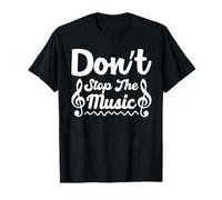 Don't Stop The Music Retro pour Les Amateurs de Musique T-Shirt