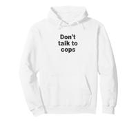 Don't Talk to Cops | Connaissez Vos Droits - Distressed Sweat à Capuche