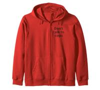 Don't Talk to Cops | Connaissez Vos Droits - Distressed Sweat à Capuche