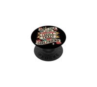 Don't Talk to Me I Have A Crazy Girlfriend Copine Jalouse PopSockets PopGrip Adhésif