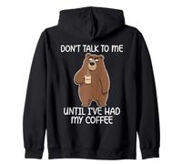 Don't Talk to Me Until I've Had My Coffee Sweat à Capuche
