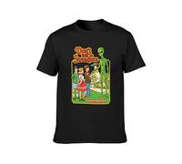 Don't Talk to Strangers T-Shirt Printed Graphic Black Mens Top Tee M