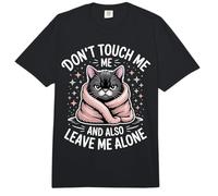 Don't Touch Me and Also Leave Me Alone Introverti |- Comfort Colors Adult Heavyweight T-Shirt
